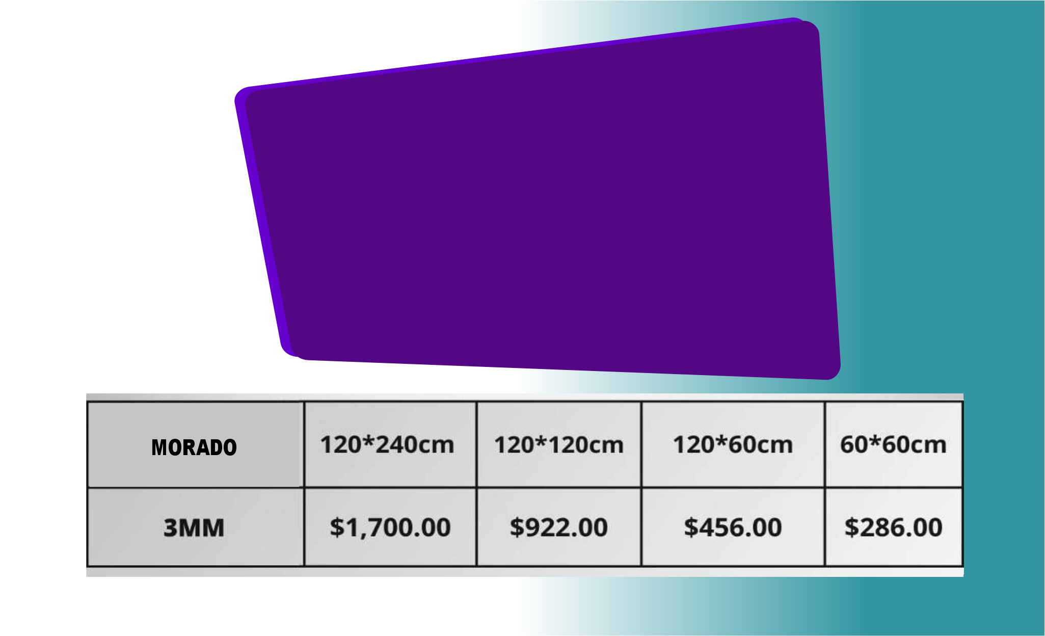 Acrílico Morado