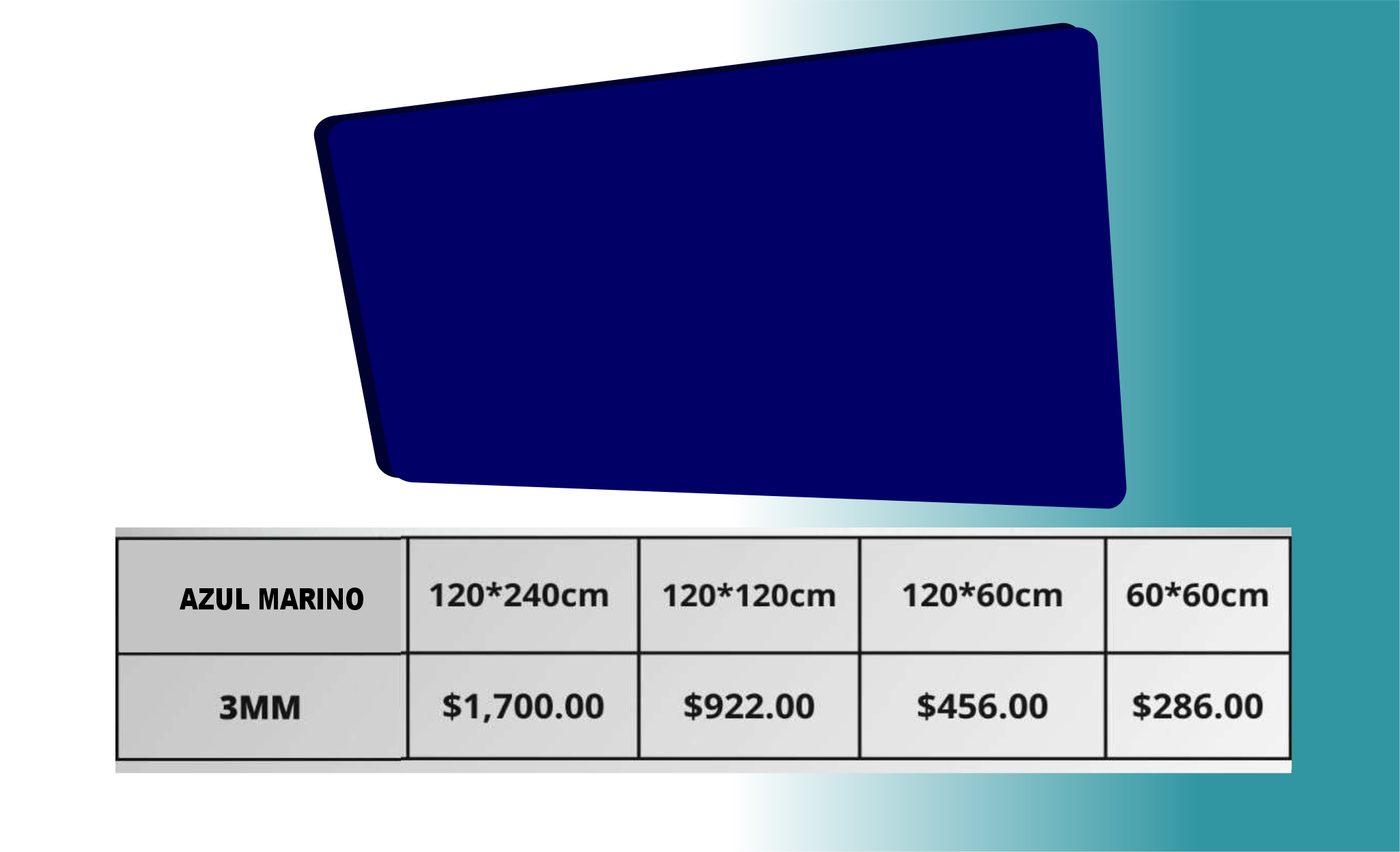 Acrílico Azul Marino